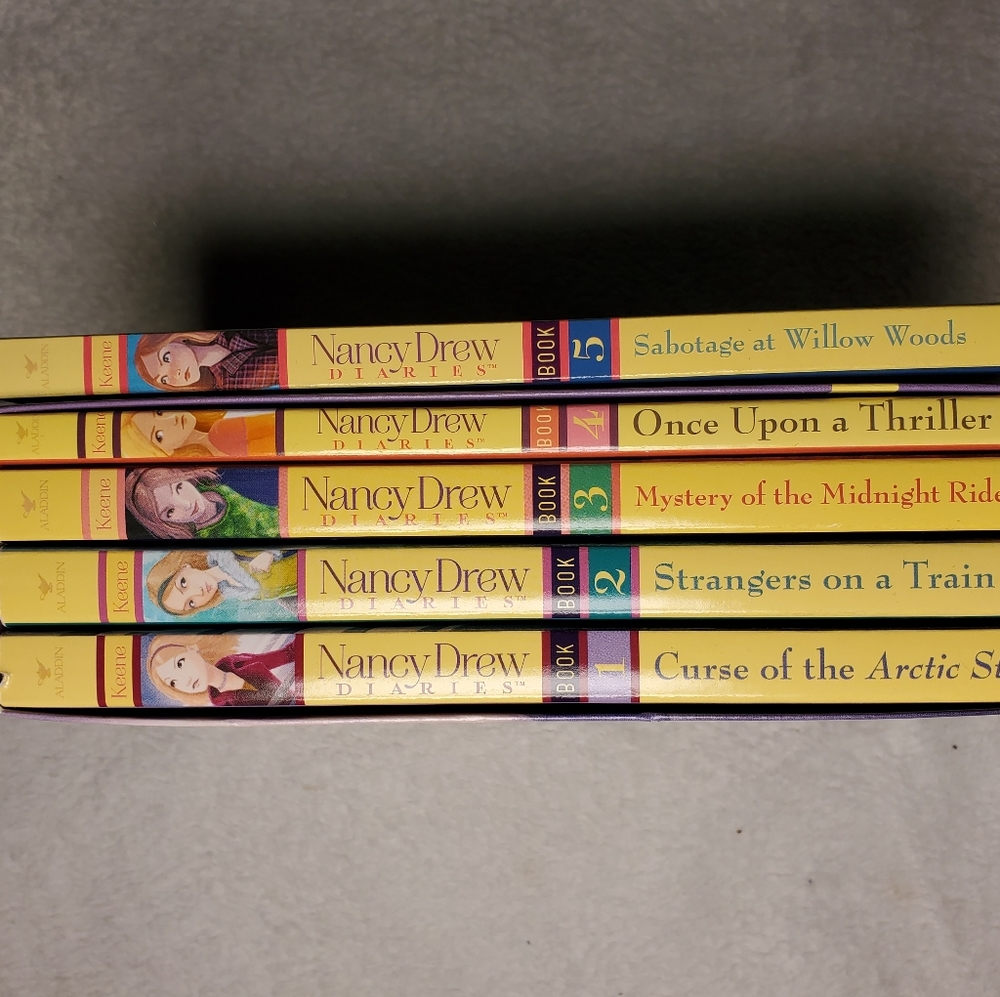 Nancy Drew Diaries Books 1-5